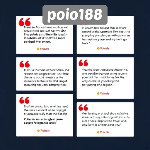 Testimoni Pengguna Tentang Pengalaman di Poio188